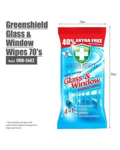 GREENSHIELD GLASS/WINDOW WIPES OKN-5682