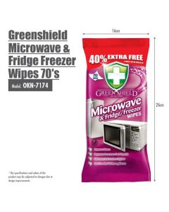 GREENSHIELD MWAVE/FRIDGE WIPES OKN-7174