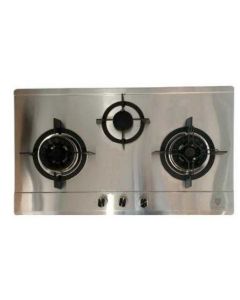 EF GAS HOB-3 BURNER EFH3976WTVSB-LPG