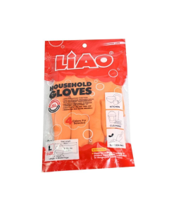 LIAO HOUSEHOLD GLOVE OCN-H130021-ORANGE