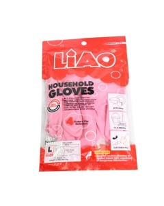 LIAO HOUSEHOLD GLOVE OCN-H130021-PINK