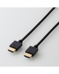 ELECOM HDMI 1.0M CABLE DH-HD14EA10BK