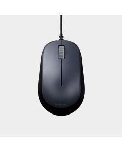 ELECOM 3 BUTTON WIRED MOUSE - BLACK M-Y8UBBK