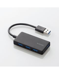 ELECOM USB-A 3.0/4PORT HUB U3H-A422BXBK