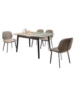 YOHANN 1 + 4 DINING SET 2010 EXT (1+4)