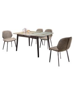 YOHANN 1 + 4 DINING SET 2010 EXT (1+4)