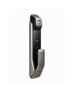 SAMSUNG PUSH PULL DIGITAL LOCK SHP-DP728-SIL W HUB+ZWAVE MOD