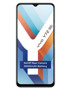 VIVO SMARTPHONE Y72 6.58" NFC Y72-8+128GB-5G-BLACK