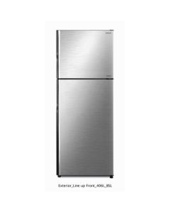 HITACHI 2 DOOR FRIDGE RVX480PMS9-BSL