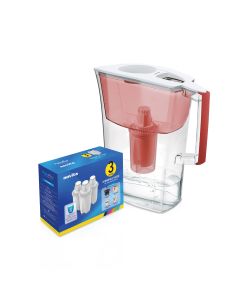 NOVITA WATER PITCHER RED NP110R+ BUNDLE