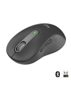 LOGITECH M650 SIGNATURE WIRELESS MOUSE (L SIZE) - GRAPHITE 910-006247