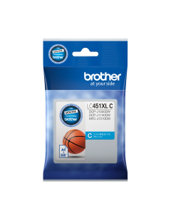 BROTHER CYAN CARTRIDGE LC451XLC