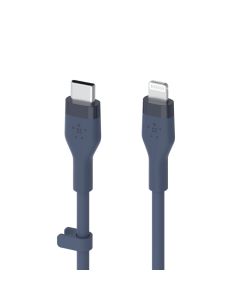 BELKIN USB-C/MFI 1M SILICONE CABLE - BLUE CAA009BT1MBL