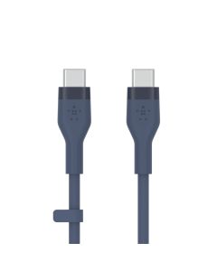 BELKIN USB-C/USB-C V2 1M SILICONE CABLE - BLUE CAB009BT1MBL