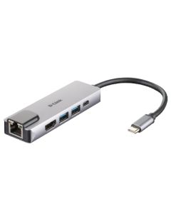 D-LINK 5-IN-1 USB-C HUB DUB-M520