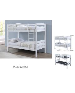 FABIO WOODEN BUNK BED SB8004