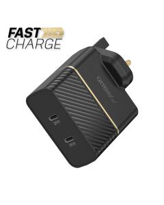 OTTERBOX 50W 2PORT CHARGER BK OB-78-52714