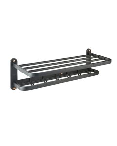 DELFINO SS304 TOWEL RACK RCNB5760-BLACK