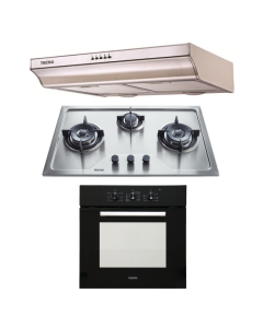 TECNO HOB, HOOD, OVEN PACKAGE TS-8633TRSV-PUB-TH978T-TBO630