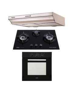 TECNO HOB, HOOD, OVEN PACKAGE T-733TRSV-PUB-TH978T-TBO630