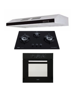 TECNO HOB, HOOD, OVEN PACKAGE T-833TRSV-PUB-TCH901SS-TBO630