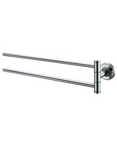 HOUSS DOUBLE HAND TOWEL BAR HS-1114