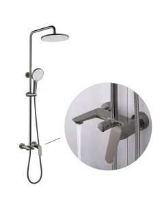 ZAFFIRO SS304 RAINSHOWER SET  HRS-PRS-3407.88GM