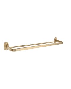 DELFINO DOUBLE TOWEL BAR-GOLD RCN2770/G-700MM