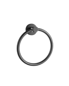 DELFINO TOWEL RING-BLACK RCNB5715