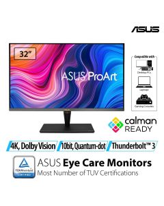 ASUS 32" PROART 4K MONITOR PA32UCX-PK