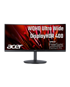 ACER 34" UWQHD MONITOR XZ342CU S3 CURVED