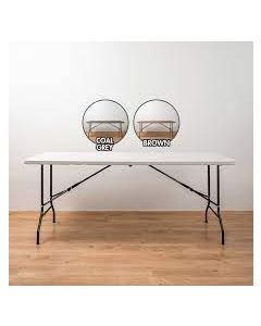HOUZE HDPE FOLDING TABLE LS-9743-WHITE