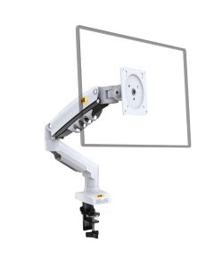 NORTH BAYOU MONITOR ARM F80 - WHITE