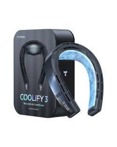 WEARABLE NECK AIR CONDITIONER COOLIFY 3 BLACK