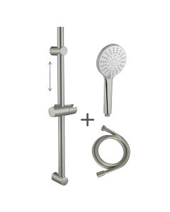ZAFFIRO SHOWER SET PSS-501P-BN-BRUSHED-NICKLE