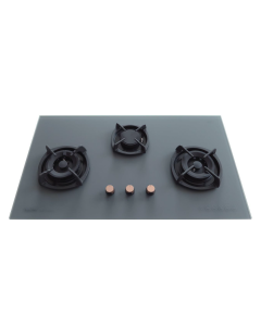 TECNO GAS HOB - 3 BURNERS T3388TGSV-MATTE GREY