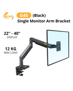 NORTH BAYOU MONITOR ARM G45 - GREY (SINGLE)