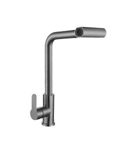 T PULL-OUT SINK MIXER SUS304  ZFR-PF-5204SS(GM)-T