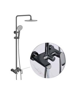 RAIN SHOWER SET GUN METAL ZFR-PRS-1108.77GM