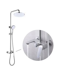 ZAFFIRO RAIN SHOWER SET CHROME ZFR-PRS-3407.88
