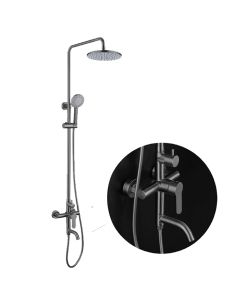 ZAFFIRO RAIN SHOWER SET ZFR PRS-5207.11SS(GM)