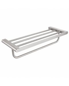 HOUSS 750MM TOWEL RACK W HOOK SUS304 SATIN HS-2144-30"