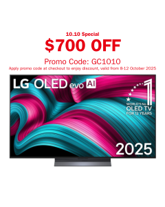 LG 55" OLED AI THINQ 4K OLED55C5PSA.ATC
