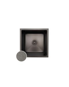 HOUSS 1S STONE GRAIN HANDMADE KITCHEN SINK SUS304 BLACK HSST-8405BK