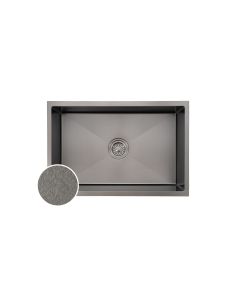 HOUSS 1B STONE GRAIN HANDMADE KITCHEN SINK SUS304 BLACK HSST-8407BK