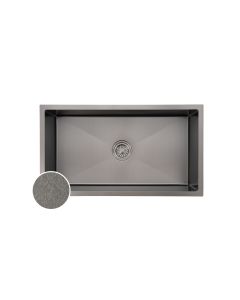 HOUSS 1B STONE GRAIN HANDMADE KITCHEN SINK SUS304 BLACK HSST-8408BK