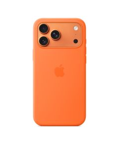 APPLE IPHONE 17 PRO MAX SILICONE CASE WITH MAGSAFE – ORANGE MGFL4FE/A