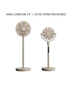 EIKOU LUMIFLOW DC STAND FAN EIK-F1280-T+EIK-F1410-T-BUNDLE