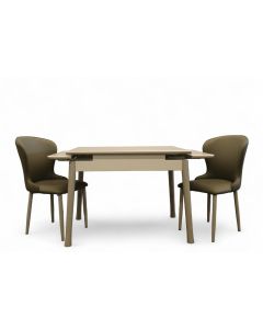 KADEN + GARYN 5PC DINING SET DT L136 + DCA145 (1+4)