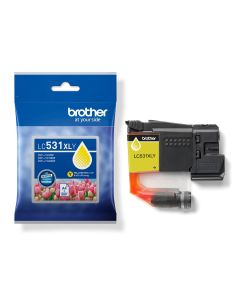 BROTHER YELLOW CARTRIDGE LC531XLY